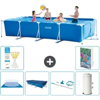 Intex Piscina rectangular de estructura - 450x220x84 cm - 5 piezas - Modelo S119