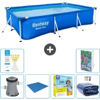 Bestway Steel Pro, rectangular, 300x201x66 cm, de 5 piezas, modelo S245