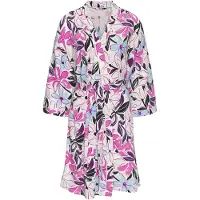 LASCANA Kimono azul claro / rosa / negro