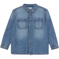 s.Oliver Shirts Blue Denim Talla: 116/122 | Camisas Outlet | Unisex | Azul