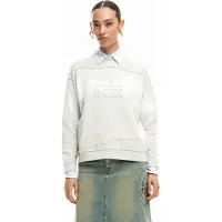 Desigual Sudadera offwhite