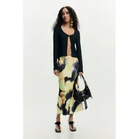 Desigual Falda amarillo / negro