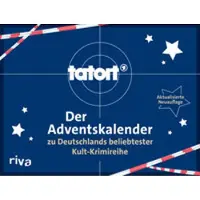 RIVA Tatort: El calendario de adviento de la serie de crímenes más popular de Alemania: Nueva edición actualizada. Con 24 acertijos emocionantes. El regalo perfecto para todos los fans de Tatort