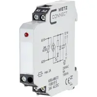 METZ CONNECT Metz Koppel - KRA-M6/21, 24 VAC/DC, módulo de 1 WE, KRA-M6/21, 24 V AC/DC