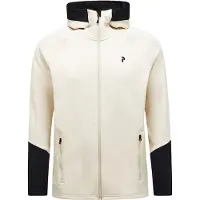 Peak Performance - Rider Essentials Zip Hood - Forro polar size XXL, beige/blanco