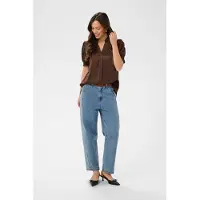 Saint tropez Blusa 'Panan' moca