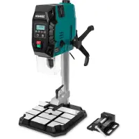 Vonroc Taladro de columna 900W - Con panel de control digital y pantalla LCD | Incl. Accesorios