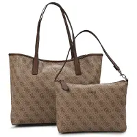 GUESS para mujer. HWESG951428 Bolso tote 2 en 1 Victtoria beige (OSFA), Casual, Poliuretano, outlet 2026.