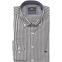 FYNCH-HATTON Camisa navy / blanco