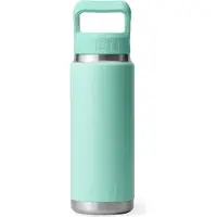 Yeti Coolers - Rambler Bottle Colour Straw Cap - Botella térmica size 769 ml, turquesa