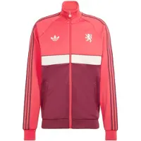 Adidas Sudadera con cremallera deportiva 'Olympique Lyon' baya / frambuesa / burdeos / blanco