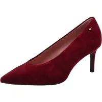 Tamaris Zapatos con plataforma rojo rubí