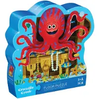 Crocodile Creek Puzzle Octopus Treasure 36 Piezas