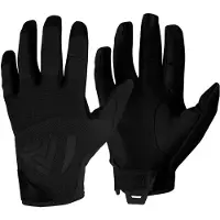 Direct Action Guantes Hard M, Leather, negro