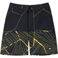 Quiksilver - Youth's Surfsilk Straight 17'' - Shorts de surf size 140/146 - S, negro