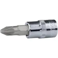 Ks Tools 918.3877, Llave de vaso, 3/8", métrica, 1 cabeza, acero cromo vanadio, PZ1