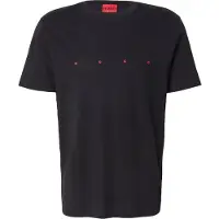 HUGO Camiseta 'Dorosi' rojo / negro