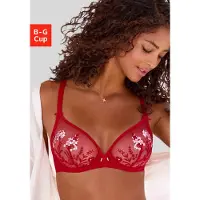 LASCANA Sujetador rosé / rojo