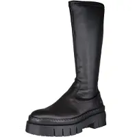 Art para mujer. 119561101003_001 Botas de piel 1956 Nappa negro (40), Plano, Cremallera, Casual, outlet 2026.