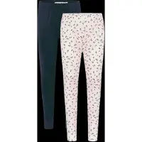 Minymo Leggings navy / verde / rojo / offwhite