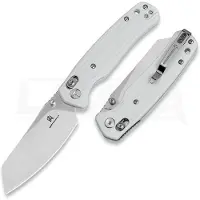 Bestech Navaja Cicada - Satin - G10, blanco