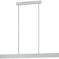 Eglo Lámpara colgante LED Leuchten, modelo ANDREAS-Z, con tecnología RGB, 4600 lúmenes, color gris
