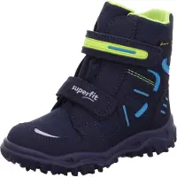 Superfit Botas de nieve 'Husky' azul / verde neón