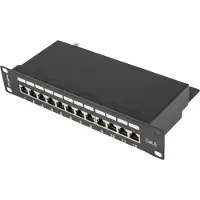 Lanberg Panel De Conexiones Ppf6-9012-b 10´´ 1u