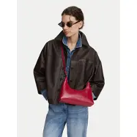 Calvin Klein Bolso de hombro 'Foil Logo Glossy Shoulder' rojo