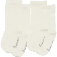 Devold - Baby's Merino Sock 2-Pack - Calcetines multifuncionales size 22-24, blanco
