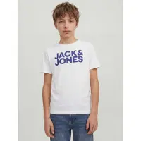 Jack & jones Junior Camiseta azul / azul noche / blanco