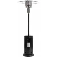 Fornorth Calentador de pie para exteriores, modelo Heizstrahler, funciona con gas, color , 13 kW