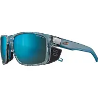 Julbo - Shield Spectron HD Polarized S3 - Gafas de glaciar size L, turquesa