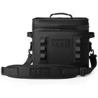 Yeti - Nevera de camping - Hopper Flip 12 Soft Cooler. Black - Negro
