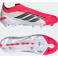 Adidas adidasBota de fútbol sin cordones PREDATOR ELITE césped natural seco 28 1/2 Lucid Red / Core Black / Cloud White Niño