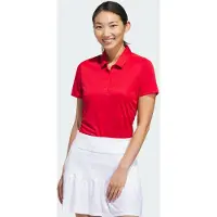 Adidas adidasPolo Women's Solid Performance Short Sleeve M Collegiate Red Mujer