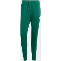 Adidas adidasPantalón de felpa con perneras ajustadas a la altura del tobillo Essentials M Short Collegiate Green Hombre