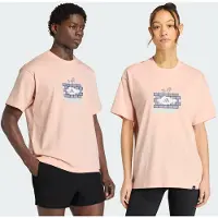 Adidas adidasADIDAS VOLLEYBALL FUN GRAPHIC T-SHIRT XS Blush Pink Unisex