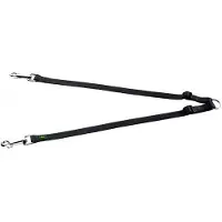 Hunter - Coupler - Correa para perro size 28 - 44 cm, negro