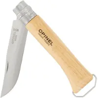 Opinel - No. 10 with Corkscrew & Bottle Opener - Cuchillos beige/gris