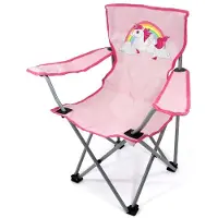 Basic Nature - Travelchair Kids - Silla de camping size 65 x 57 x 30 cm, fucsia
