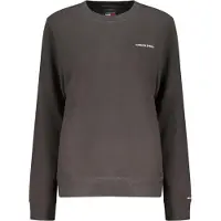 Tommy Hilfiger Sudadera 'ESS' negro / blanco
