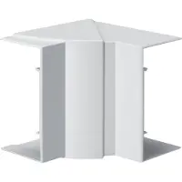 Hager , conector interior ajustable, modelo BR651304H9016, material: PC/ABS, conexión: BR/A/S, tamaño: OT80mm, color: blanco tráfico