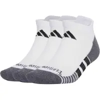 Adidas adidasCalcetín bajos Performance CLIMACOOL con amortiguación 3 pares 40-42 White / Black Unisex