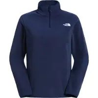 The North Face - Forros polares mujer - W Glacier Fleece 1/4 Zip Jacket Summit Navy para Mujer - Talla XS - Azul marino