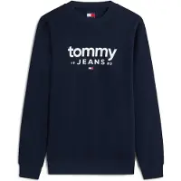 Tommy Hilfiger Sudadera 'Logo Graphic' navy / rojo / blanco