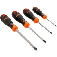 Bahco Juego De Destornilladores Phillipsfit With Rubber Handle 4 Unidades