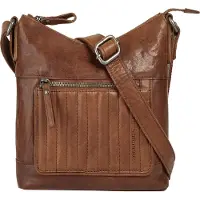 Spikes & Sparrow Bolso de hombro cognac