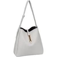 Seidenfelt Manufaktur Bolso de hombro 'Loviisa' beige