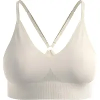 Odlo - Women's Seamless Low Padded Sport Bra - Sujetador deportivo size L, beige/gris